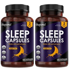 Dormir 240 piezas, mejora el insomnio, para sueño profundo, apoya la salud cerebral y nerviosa