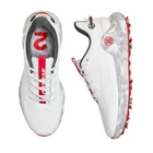 G/Fore Men's MG4+ O2 G/Lock Camo Mid-Sole Golf Shoes - GMF000133 - Snow/Charcoal