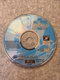 NHL All-Star Hockey 98 (Sega Saturn, 1998) Disc & Manual Only T&W