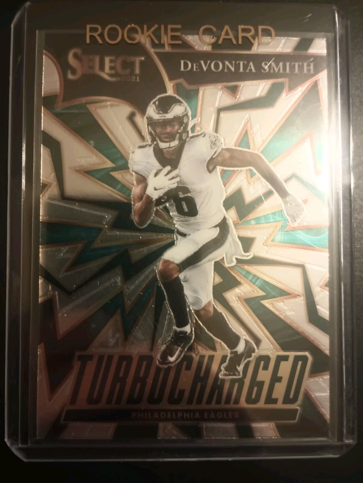2021 Panini Select - Turbocharged Devonta Smith #TUR-11 Silver Prizm (RC)