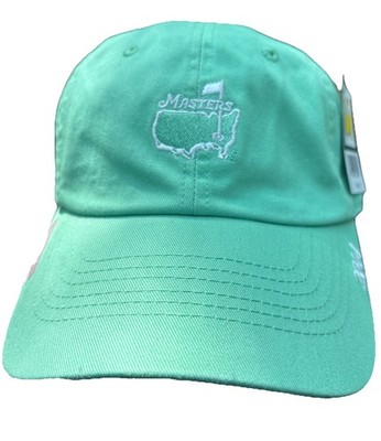 2014 Masters Augusta National Club Logo Cap Ladies Mint Green NWT