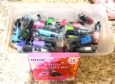 PIXISS Alcohol Ink Bundle Lot of 25 Bottles Assorted Colors 16 Food Coloring