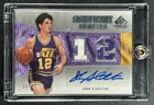 JOHN STOCKTON 2006-07 SP GAME USED #SN-ST SIGNIFICANT NUMBERS JERSEY AUTO 06/12