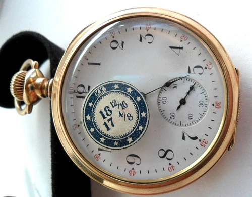 Ornate Antique Elgin 16 Size Grade 313 Fahys 15 Jewel Gold Filled Pocket Watch