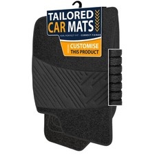 To fit Daewoo Nubira 1997-2005 Charcoal Tailored Car Mats [BLFW]