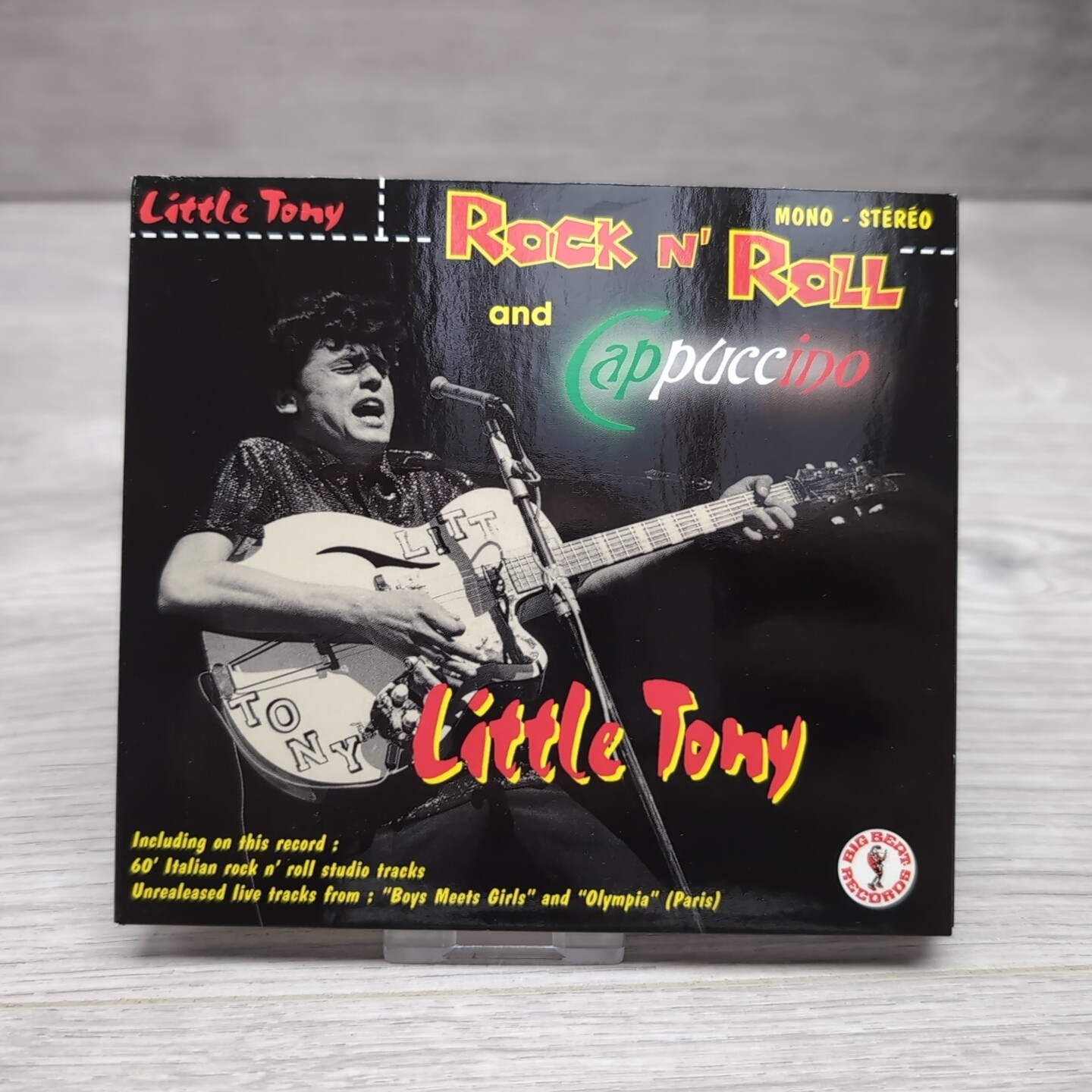 Little Tony - Rock N' Roll And Cappuccino - CD Album Digipak - Big Beat Records