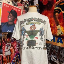Vintage 90s Southern Heritage Classic Football HBCU T Shirt Hanes Sz XL