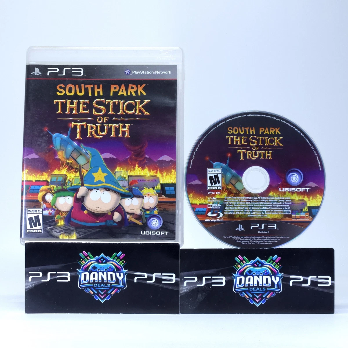South Park : Le Bâton De La Vérité Sur PS3 – Complet, PAL FR, Bon état