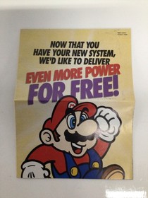 NES Nintendo Control Deck System Console Inserts Lot, Manuals / Advertising