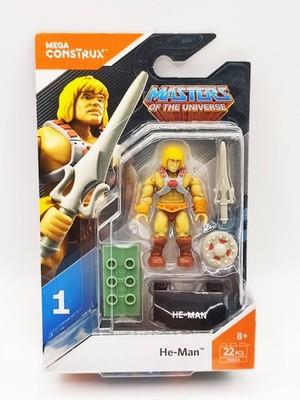 2017 Factory Sealed Mega Construx Masters of the Universe - Series 1 He-Man