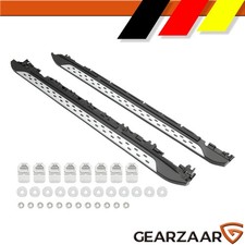 Trittbretter Flankenschutz kompatibel mit Mercedes GLK X204 08-15 2 Stück Silber
