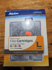 Aqueon Replacement Filter Cartridges LARGE (6 Pack)