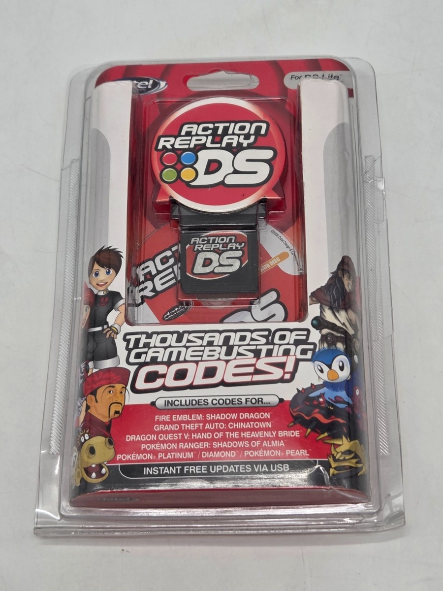 Datel Action Replay DS for Nintendo DS DS Lite Sealed Rare Art Read Desc