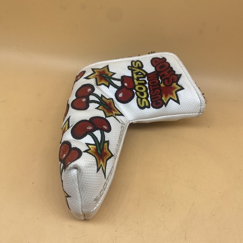Rare Scotty Cameron Cherry Bomb White Putter Headcover Headcover Custom Shop - Bild 2 von 5