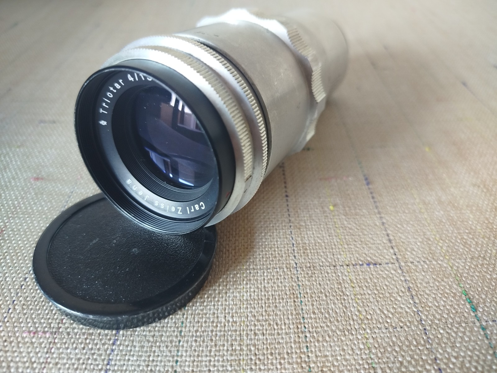 Carl Zeiss Triotar 135mm f.4 attacco M42 - buone condizioni