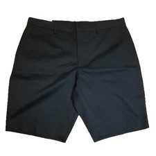 Uniqlo Stretch Slim Fit Shorts Black Large Waist 33-36 inch New with Tags