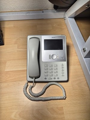 snom 870 VoiP Telefon Farbdisplay Touchscreen weiss 