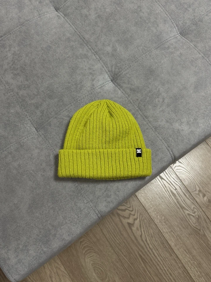 Sombrero de skate vintage DC Shoes tejido Y2K verde Foto 2 de 4