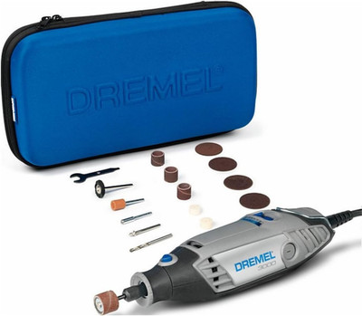 Dremel 3000 Multifunktionswerkzeug 130W, Set Mit 15 Zubehörteilen, Variable Dreh
