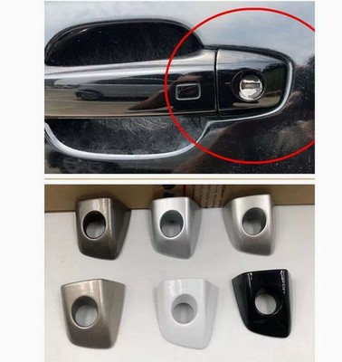 Vordere linke Fahrer-Seitentürgriff Key Lock Cap Abdeckung für Audi A6 S6 A7A8