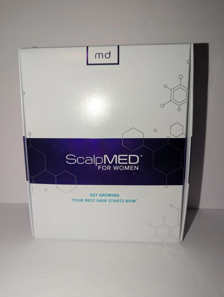 Kit de tratamiento para pérdida de cabello ScalpMED para mujeres re-crecimiento minoxidil 2% nuevo sellado Foto 3 de 4