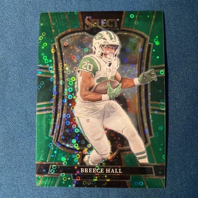 2025 Panini Select BREECE HALL Green Disco PRIZM Premier /5 #175 COLOR MATCH 5/5