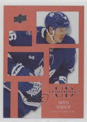 2024-25 Upper Deck Series 1 UD Portraits Red 72/99 Mitch Marner #P-22 2d8