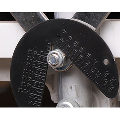 Screw Bolt Nut Thread Measure Gauge Size Check(Standard & Metric) Color:Green