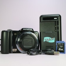 Olympus Digital Camera Stylus SZ-10 14.0MP Black Tested