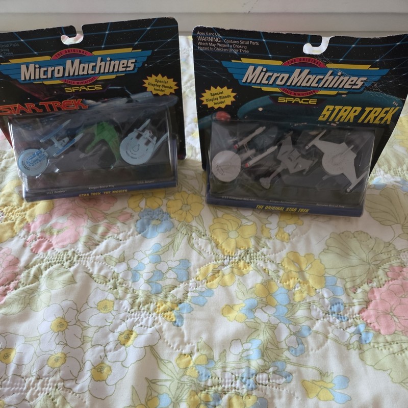 Micro Machines Star Trek The Movies 1996 NEVER OPENED