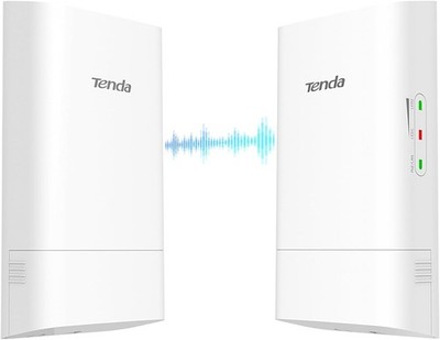 Tenda O1-5G Kit WLAN Bridge 5 GHz 867 Mbit/s 1 km Reichweite IP65 2er Pack