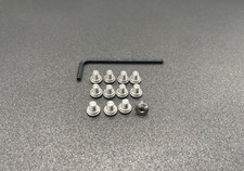 1911 Stainless HEX Head Grip Screws Slim 3 PACK Made in USA Kahr K9 and K40