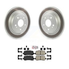 Transit Auto KGA-104086 Brake Disc and Pad Kit Rear for Acura RLX 2014-2020