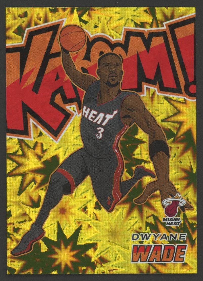 2024-25 Panini Revolution KABOOM! Gold #27 Dwyane Wade Miami Heat SSP 10/10