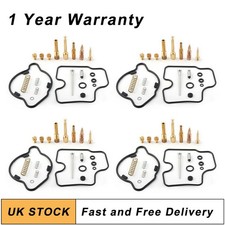 4 Sets Carburetor Carb Rebuild Repair Kits for Honda 1995-1998 CBR600F3 CBR600