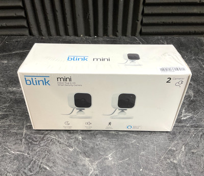 Blink Indoor Mini Security Camera 2 Pack B07X27VK3D        BRAND NEW!