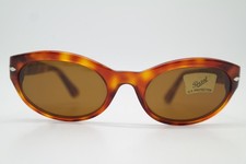 Vintage Sunglasses Persol 864 Brown Silver Oval