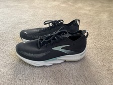 Brooks Men  s Glycerin Flex Size 12 Black Running Shoes Used