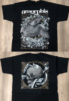 Amorphis Band Circle Tour Ablum Black T-shirt S to 5XL 2F1925