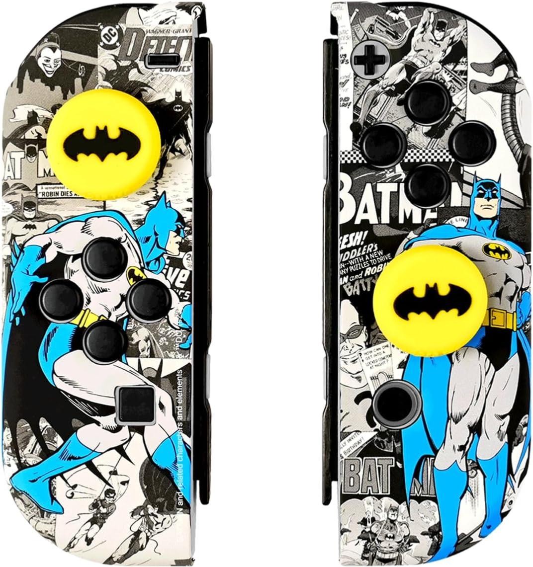 Kit d'accessoires Switch Batman noir et gris avec housse de transport rigide