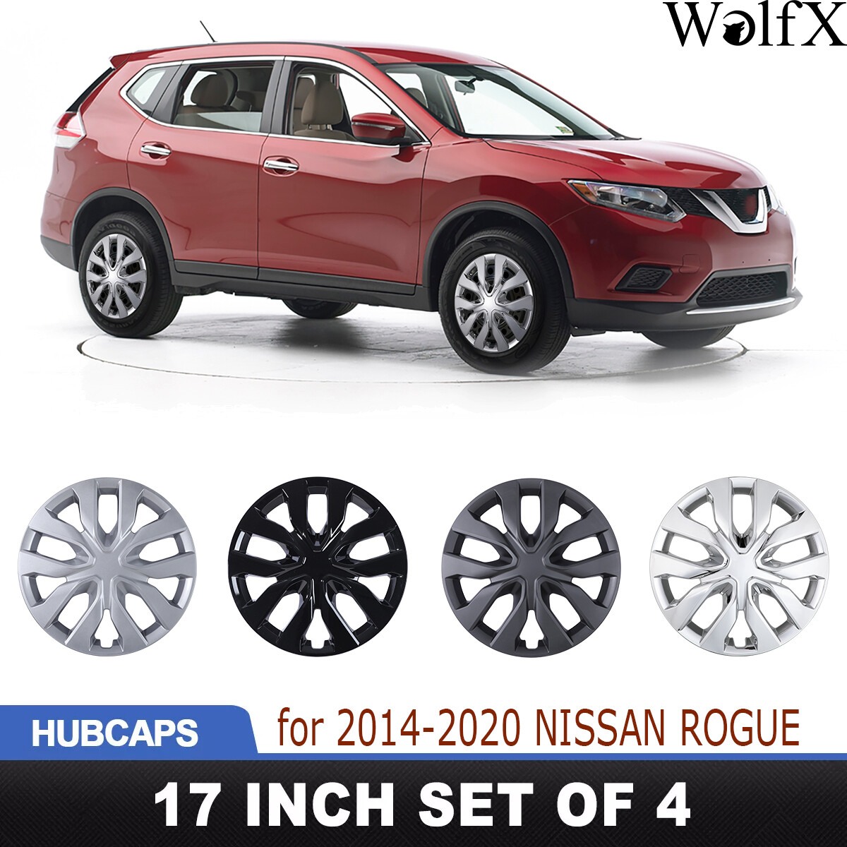 17 Inch Wheel Rim Cover Hubcaps for 2014-2020 Nissan Rogue Set of 4