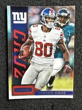 VICTOR CRUZ #66 2013 Panini Rookies & Stars QTY New York Giants