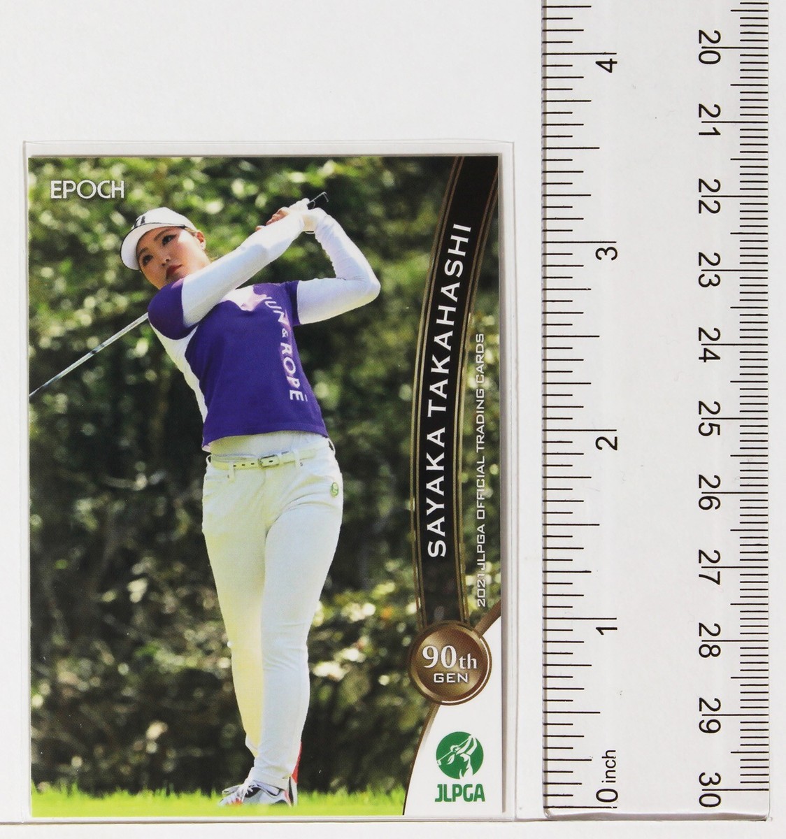 未開封 ボックス 2021 日本女子プロゴルフ オフィシャルカード JLPGA SAYAKA TAKAHASHI (90 Gen) - 2021 JLPGA Women's Professional