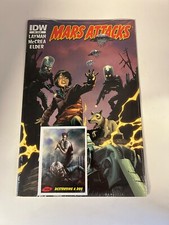 Mars Attacks! 2012 IDW #9 Issue w/#36A Trading Card *SEALED NEW*