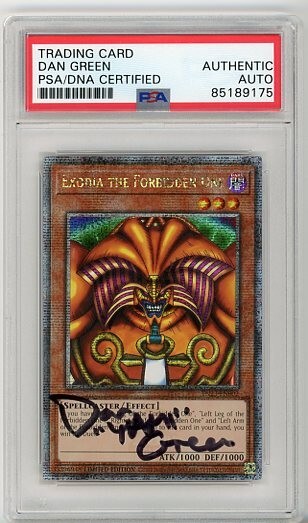 PSA Dan Green Exodia the Forbidden (One Quarter Century Secret