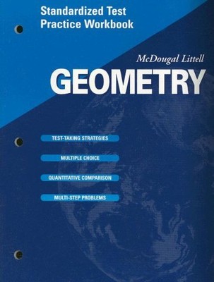 MCDOUGAL LITTELL HIGH GEOMETRY: STANDARDIZED TEST PRACTICE *Excellent Condition*
