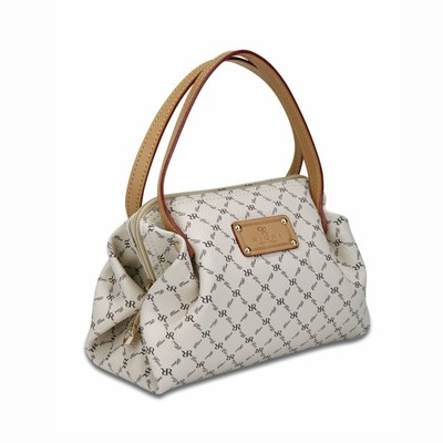 Rioni Natural Signature Petite Ruffle Pleat Handbag | eBay