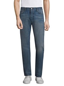 100% AUTHNEW MEN BURBERRY RELAXED STRAIGHT LEG BLUE DENIM JEANS/PANTS US 30