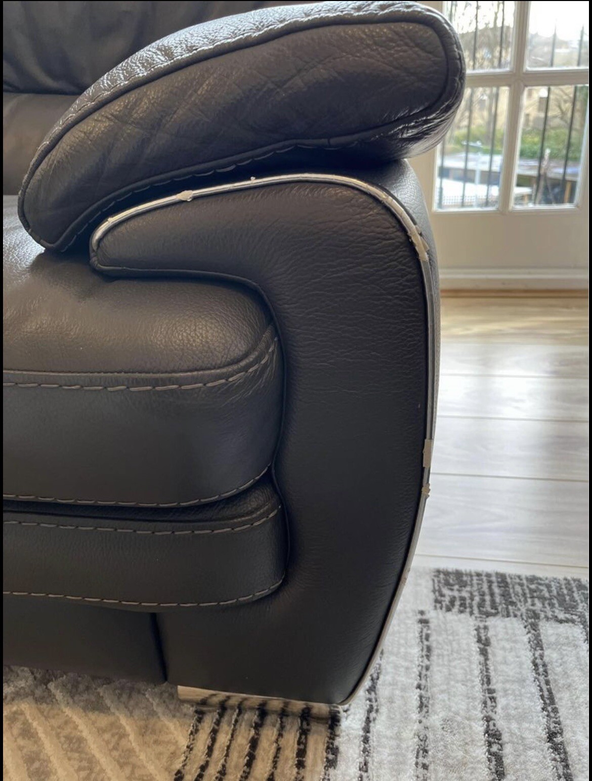 Sofology Premium Italian Leather Armchair eBay