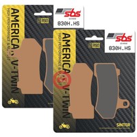 SBS 830HS Kit BremsbelÄGe Vorne Harley Road King Classic 1584 2008-2010